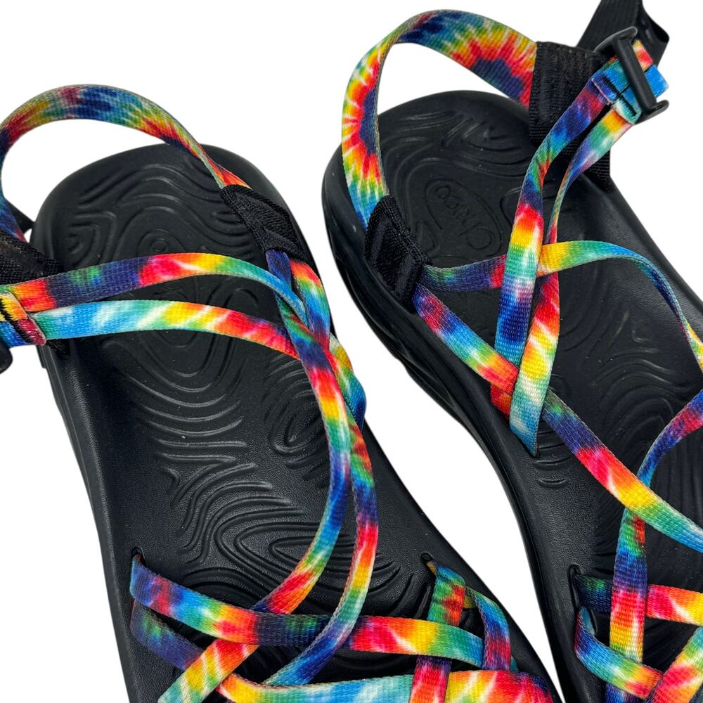 Chaco Women's Tie Dye Zvolv X2 Sandal Size 9 - Picture 7 of 7